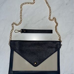 Blue/Grey Clutch Purse